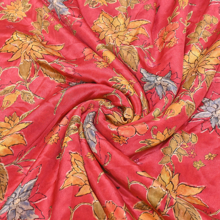 Viscose Crepe Digital Print | Designer Printed Fabric | 001166-05