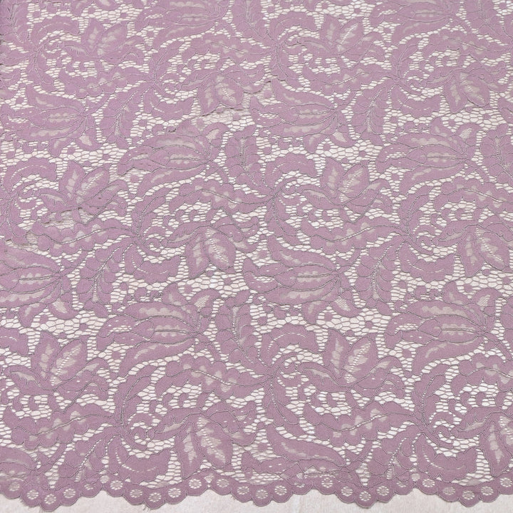 Premium Cord Lace Fabric – Elegant Floral Pattern Designer fabric - AT05826-9