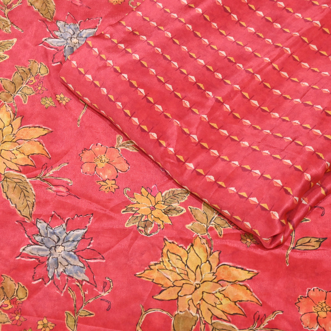 Viscose Crepe Digital Print | Designer Printed Fabric | 001166-05
