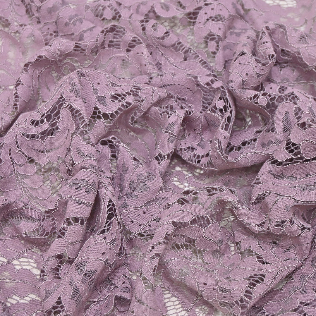 Premium Cord Lace Fabric – Elegant Floral Pattern Designer fabric - AT05826-9
