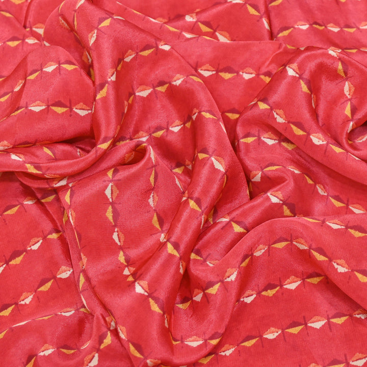 Viscose Crepe Digital Print | Designer Printed Fabric | 001166-06