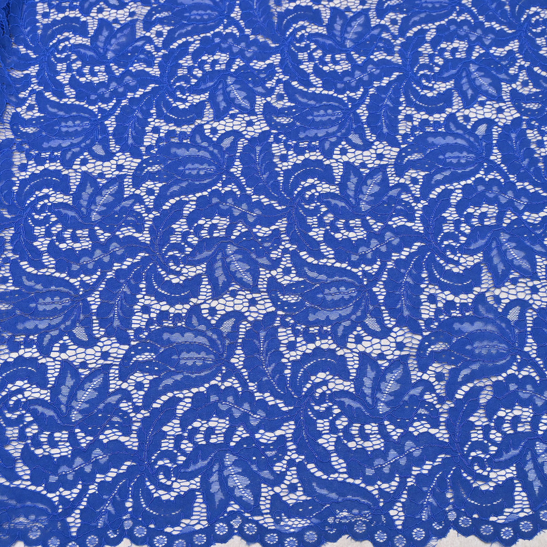 Premium Cord Lace Fabric – Elegant Floral Pattern Designer fabric - AT05826-10