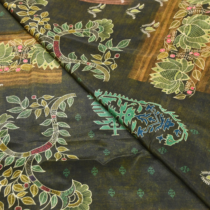 Viscose Crepe Digital Print | Designer Printed Fabric | 001166-03