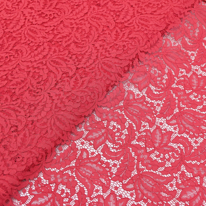 Premium Cord Lace Fabric – Elegant Floral Pattern Designer fabric - AT05826-11