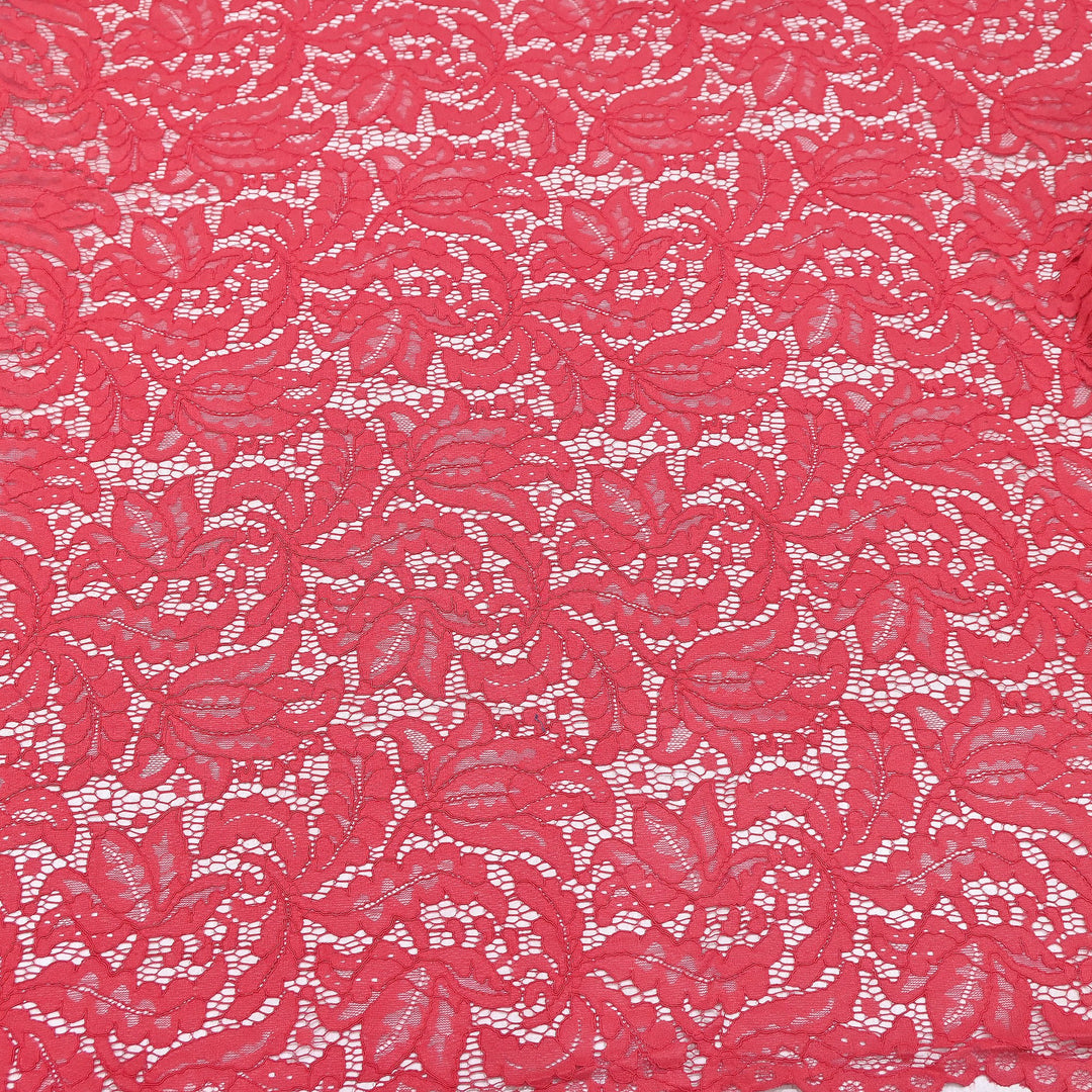 Premium Cord Lace Fabric – Elegant Floral Pattern Designer fabric - AT05826-11