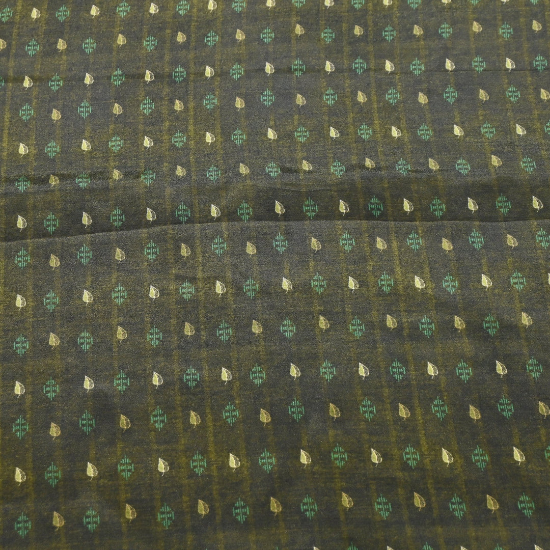 Viscose Crepe Digital Print | Designer Printed Fabric | 001166-04