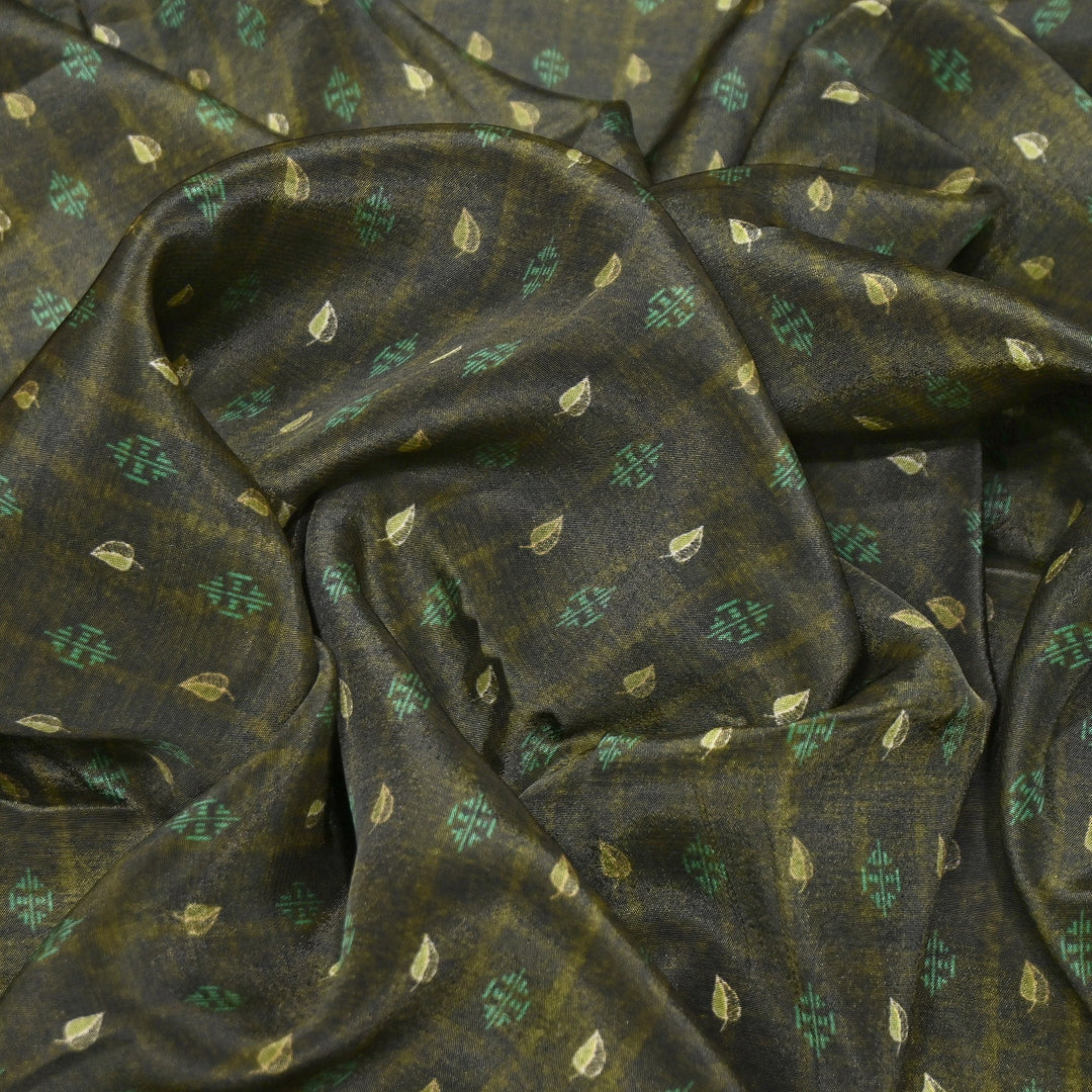 Viscose Crepe Digital Print | Designer Printed Fabric | 001166-04