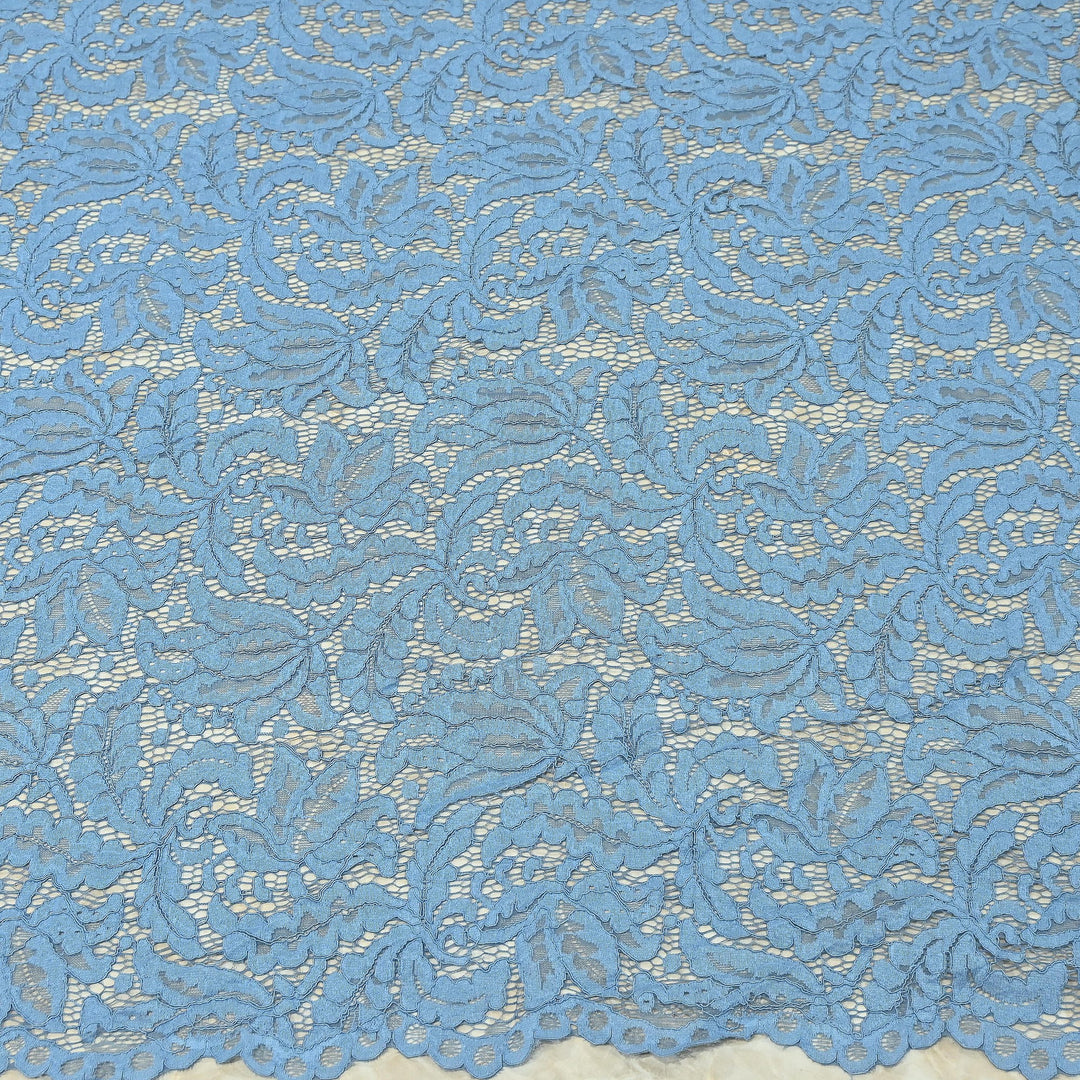 Premium Cord Lace Fabric – Elegant Floral Pattern Designer fabric - AT05826-13