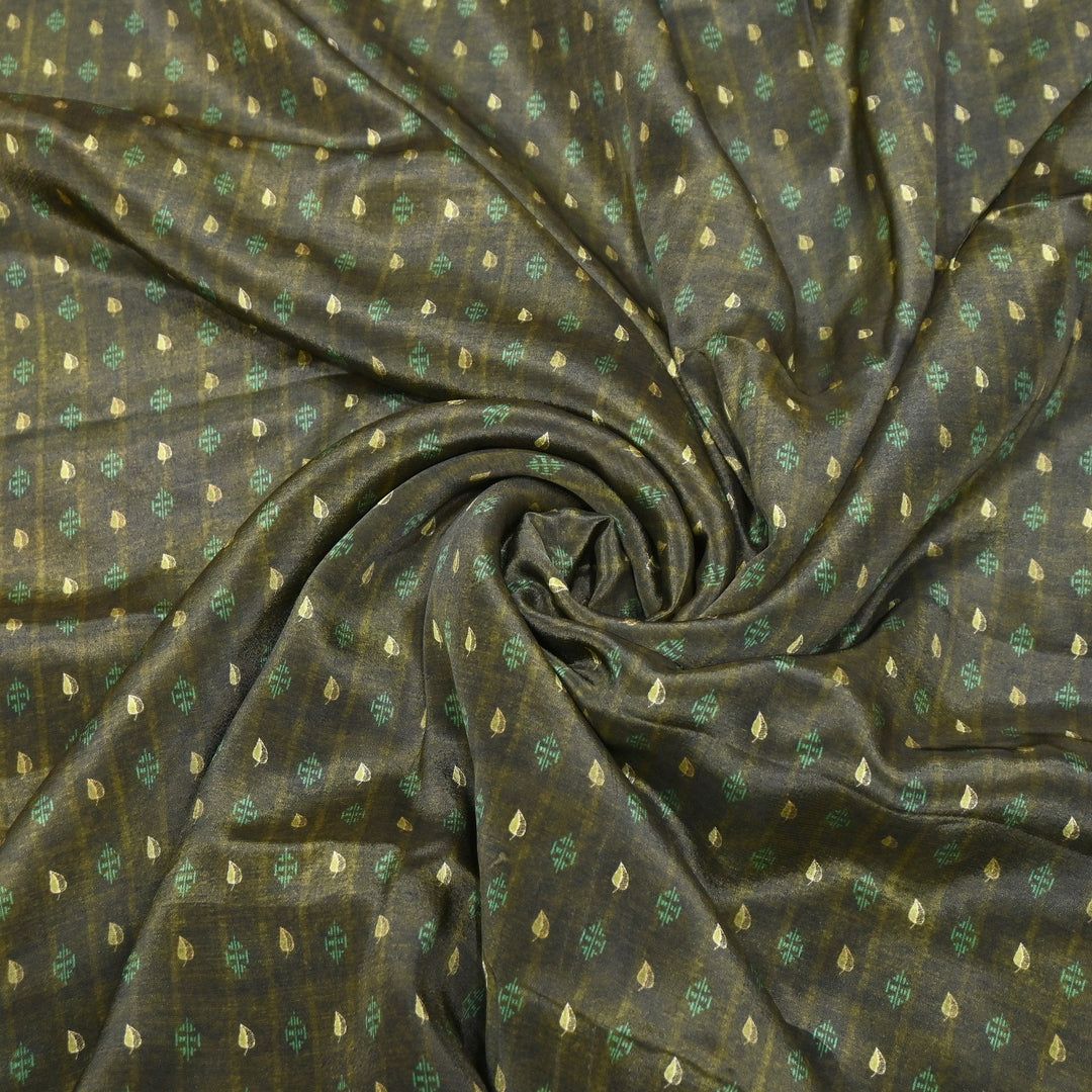 Viscose Crepe Digital Print | Designer Printed Fabric | 001166-04