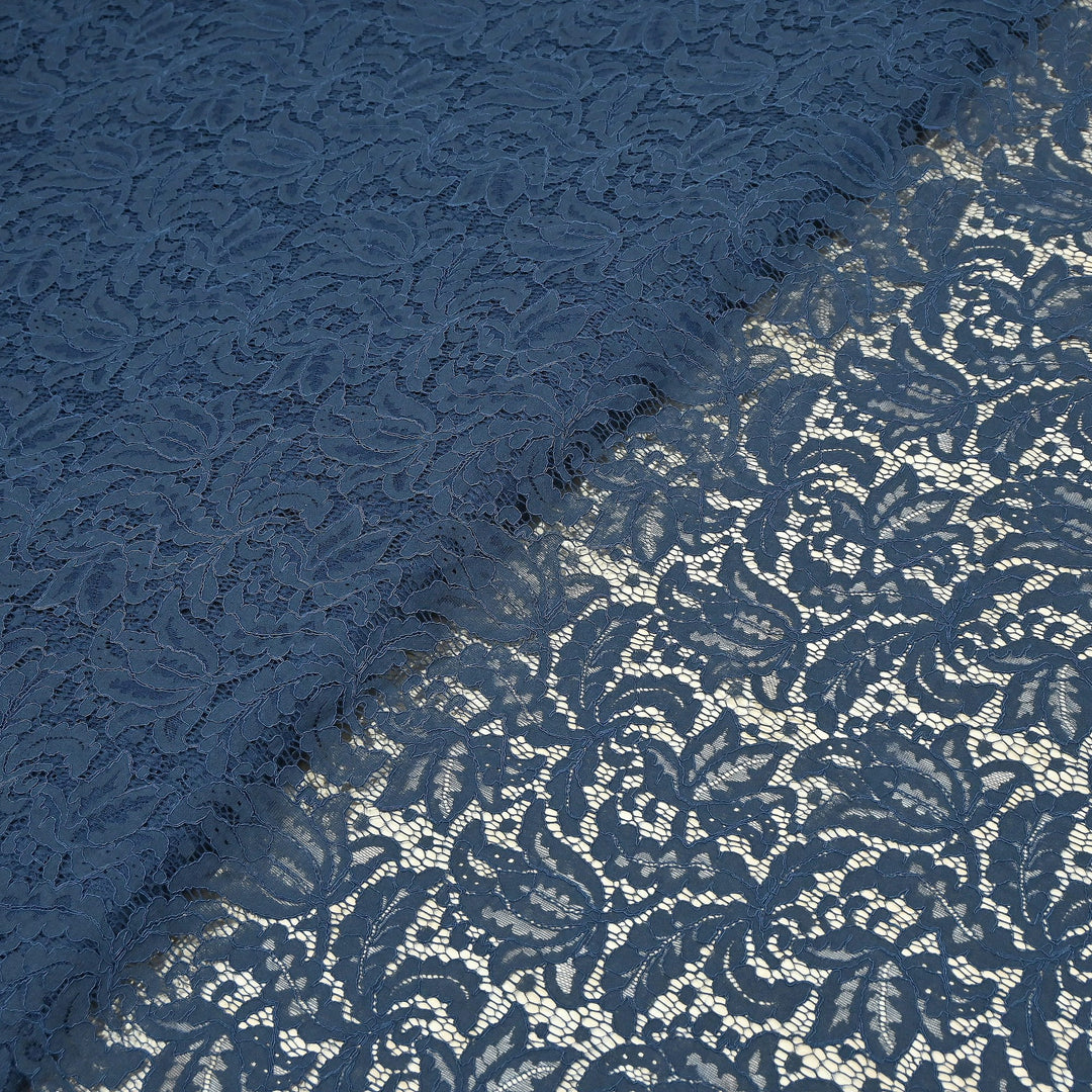 Premium Cord Lace Fabric – Elegant Floral Pattern Designer fabric - AT05826-12