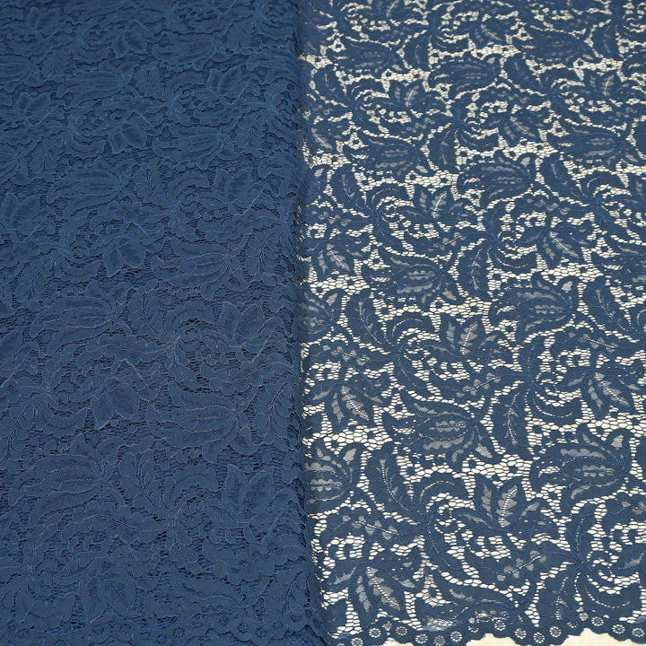Premium Cord Lace Fabric – Elegant Floral Pattern Designer fabric - AT05826-12