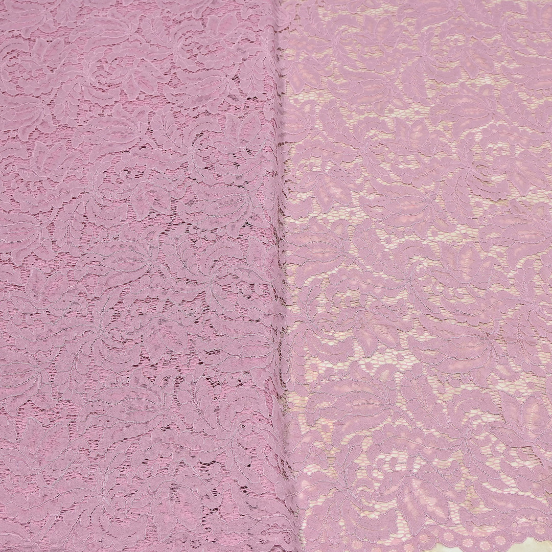 Premium Cord Lace Fabric – Elegant Floral Pattern Designer fabric - AT05826-5