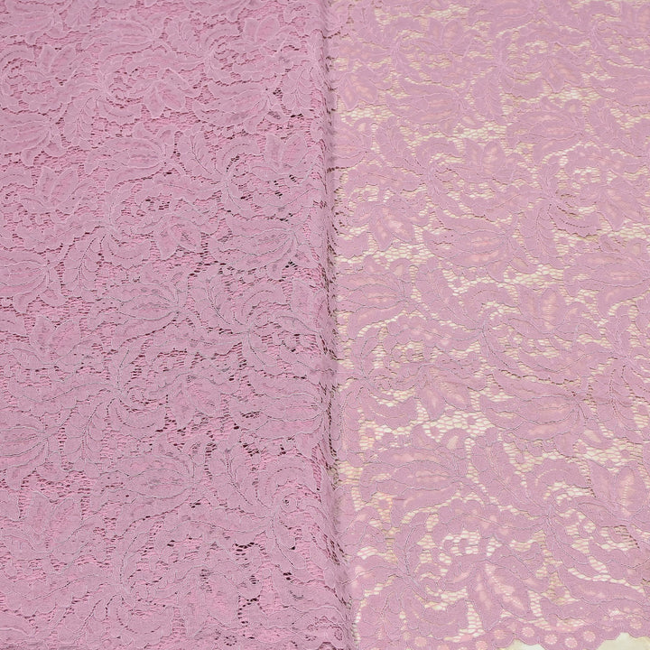 Premium Cord Lace Fabric – Elegant Floral Pattern Designer fabric - AT05826-5