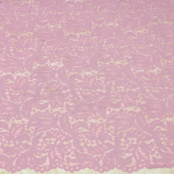 Premium Cord Lace Fabric – Elegant Floral Pattern Designer fabric - AT05826-5