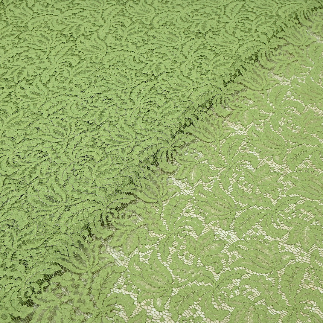 Premium Cord Lace Fabric – Elegant Floral Pattern Designer fabric - AT05826-3