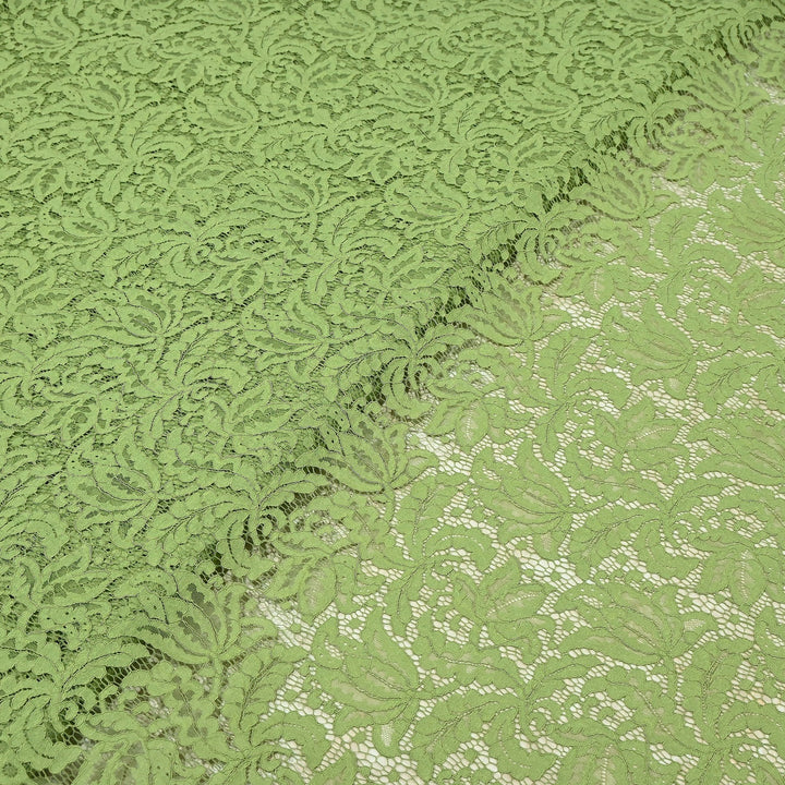 Premium Cord Lace Fabric – Elegant Floral Pattern Designer fabric - AT05826-3