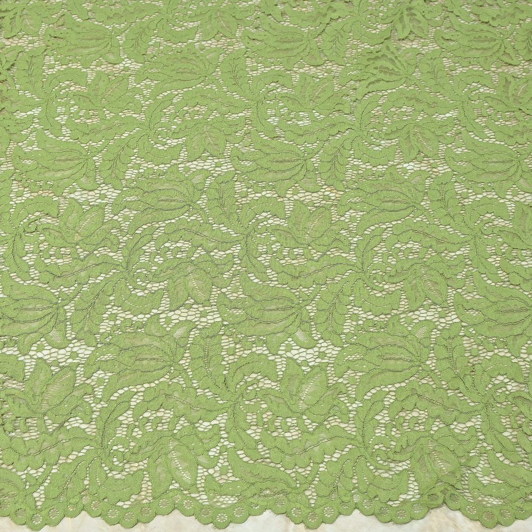 Premium Cord Lace Fabric – Elegant Floral Pattern Designer fabric - AT05826-3