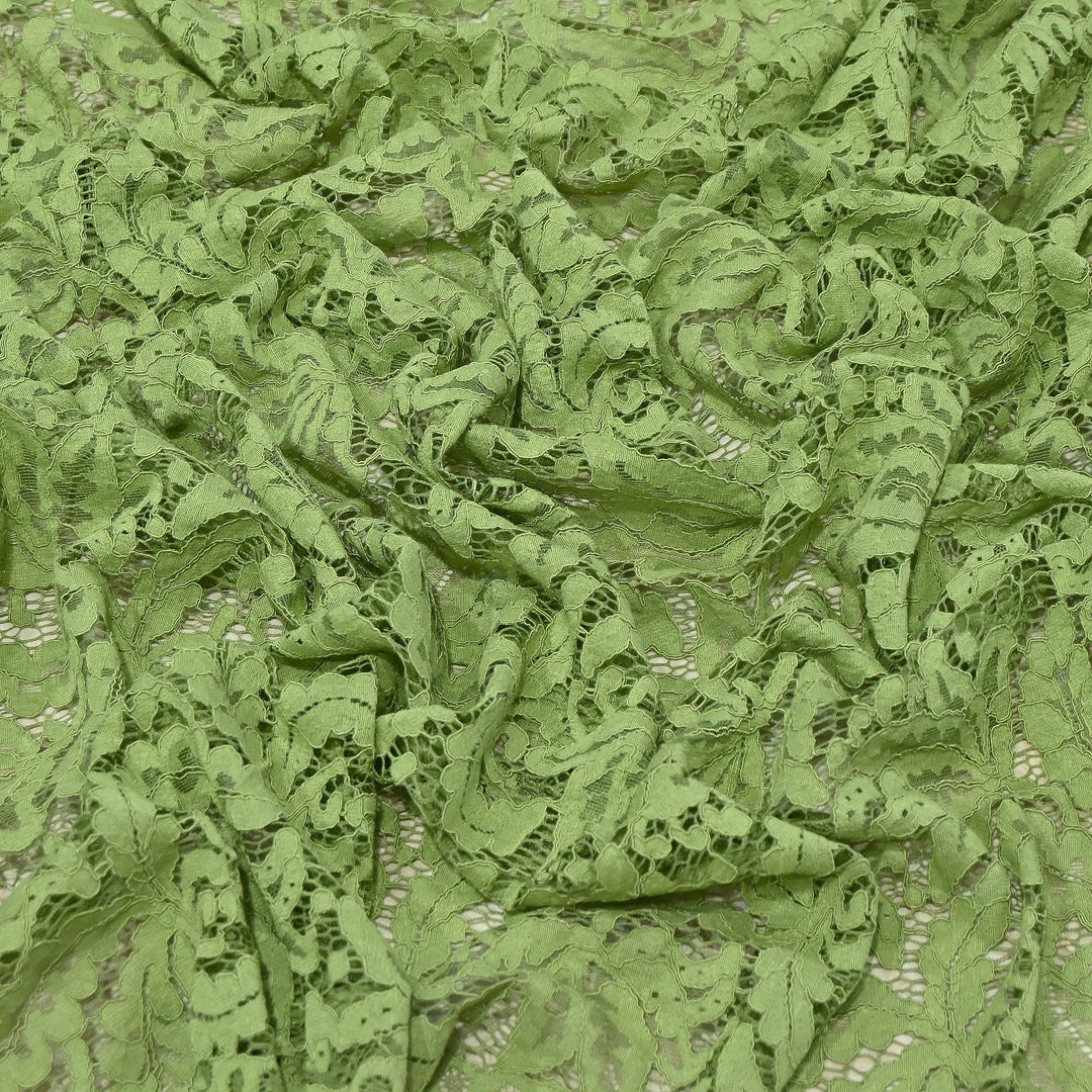 Premium Cord Lace Fabric – Elegant Floral Pattern Designer fabric - AT05826-3