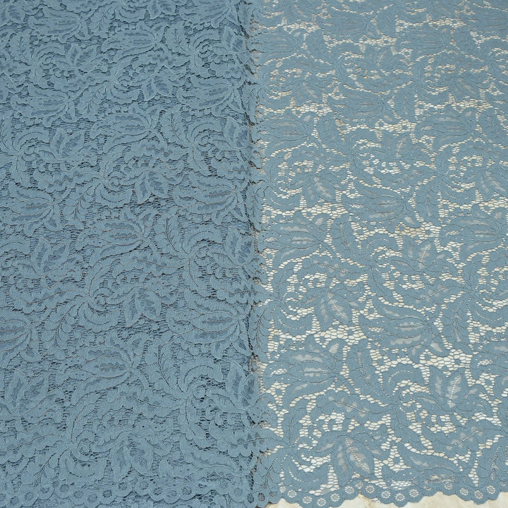 Premium Cord Lace Fabric – Elegant Floral Pattern Designer fabric - AT05826-2