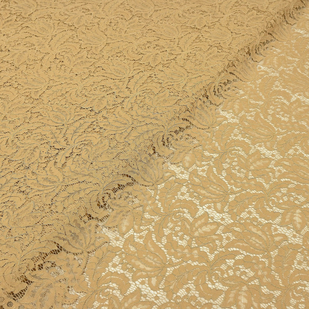 Premium Cord Lace Fabric – Elegant Floral Pattern Designer fabric - AT05826-1
