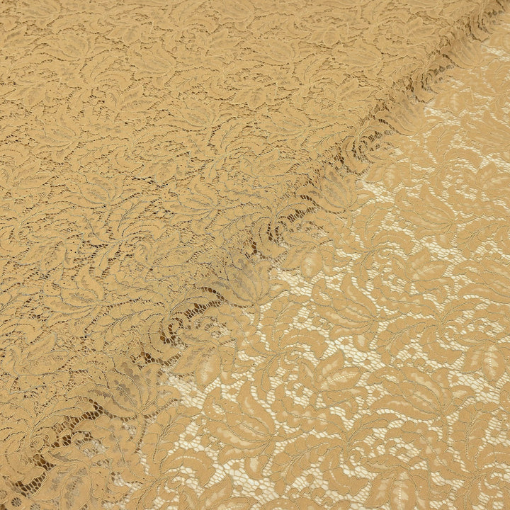Premium Cord Lace Fabric – Elegant Floral Pattern Designer fabric - AT05826-1
