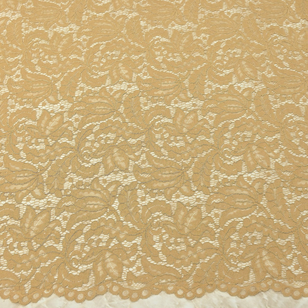 Premium Cord Lace Fabric – Elegant Floral Pattern Designer fabric - AT05826-1