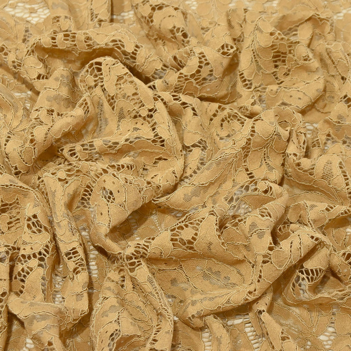 Premium Cord Lace Fabric – Elegant Floral Pattern Designer fabric - AT05826-1