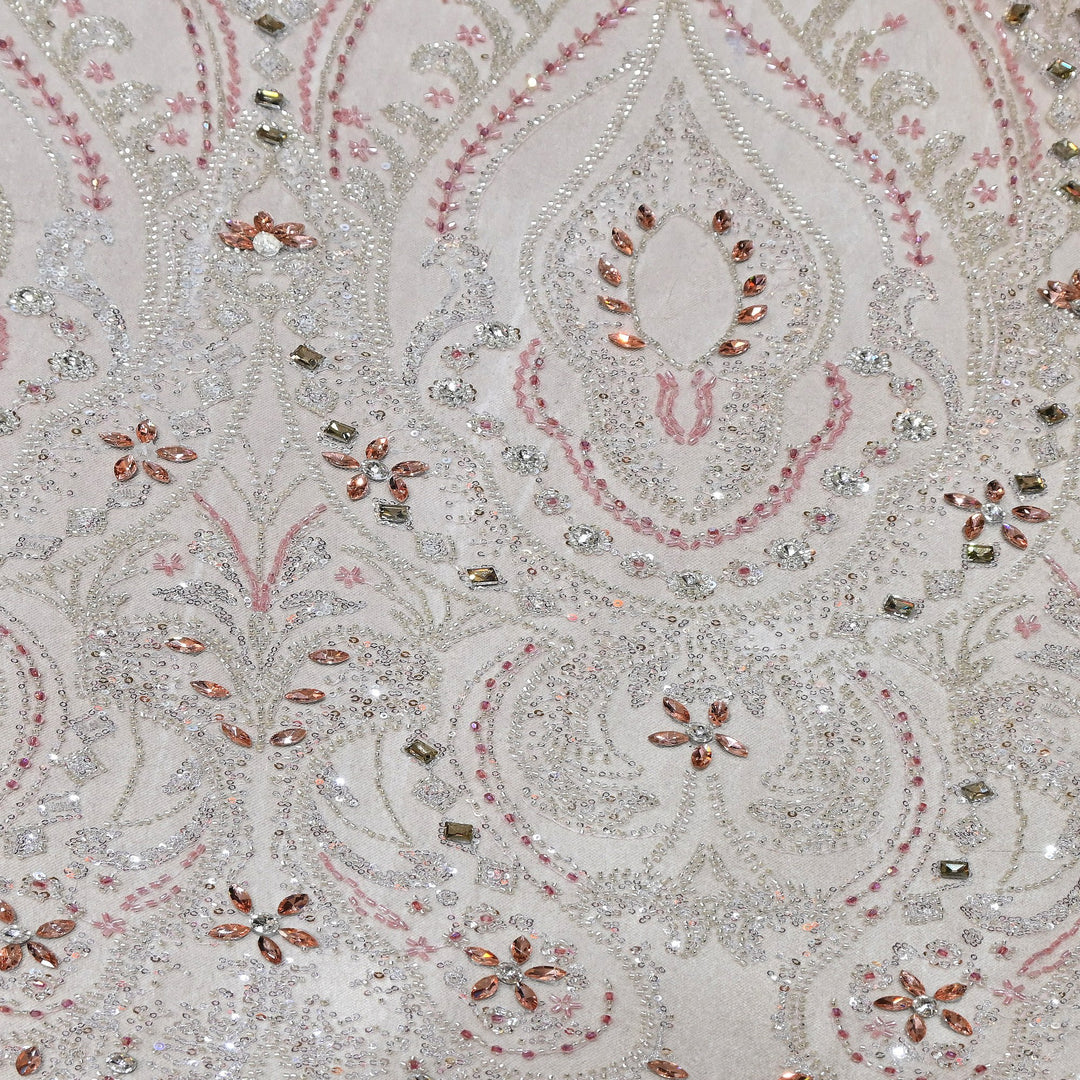 Premium Net with Heavy Sequin & Stone Embroidery – Designer Fabric - IMP060-2