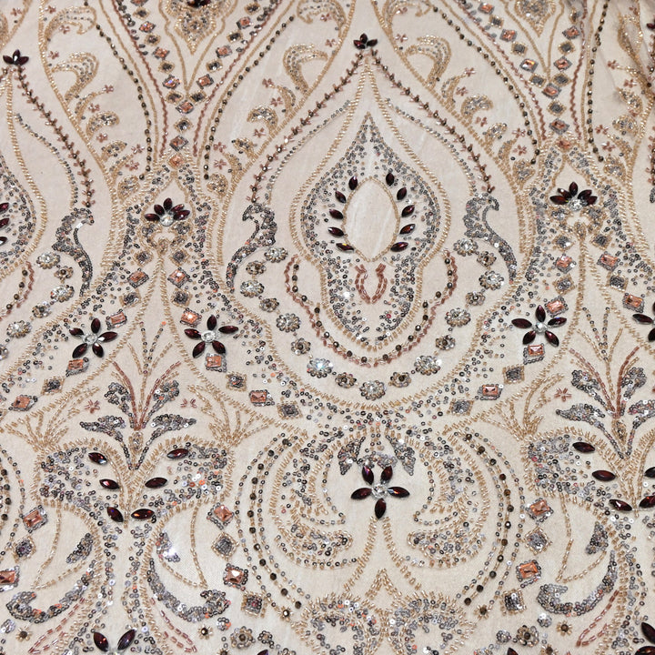 Premium Net with Heavy Sequin & Stone Embroidery – Designer Fabric - IMP060-5
