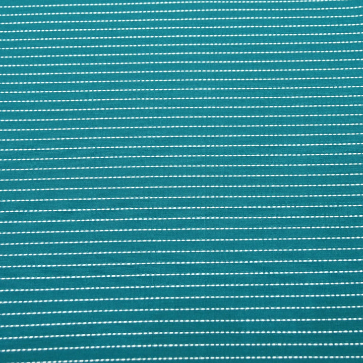 Handloom Cotton Stripe Fabric – Soft Breathable Casual Wear Fabric-MT8873-1