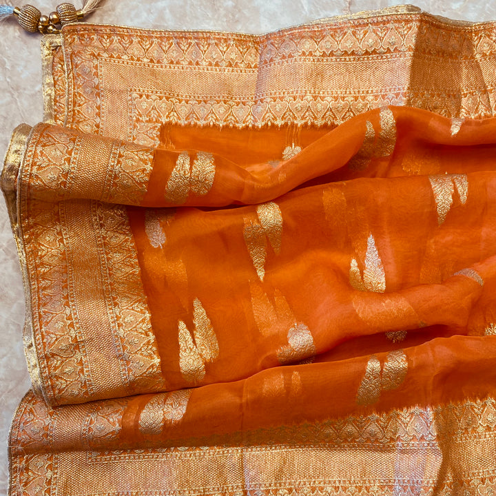 ✨ Tissue Silk Cutdana &amp; Sequins Work Unstitched Suit Set ✨
