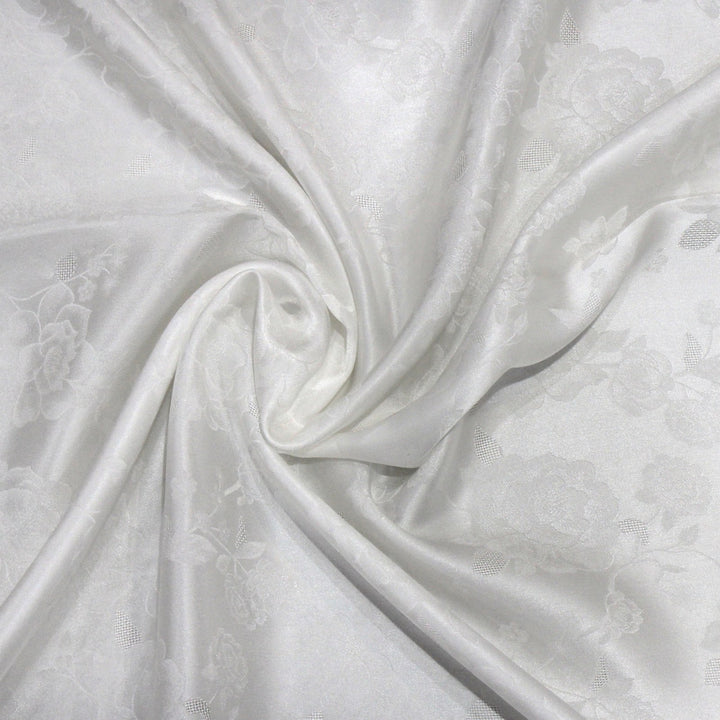Pure Dyeable Satin Jacquard Fabrics