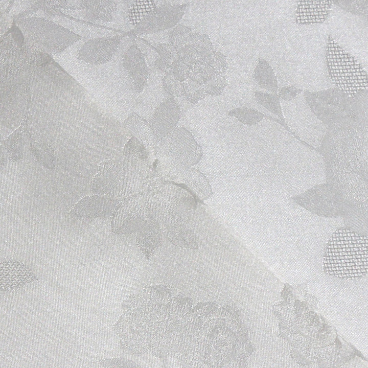 Pure Dyeable Satin Jacquard Fabrics