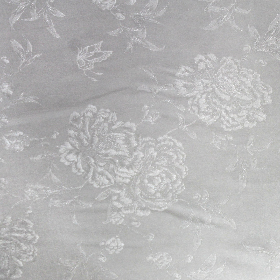 Pure Dyeable Satin Jacquard Fabrics