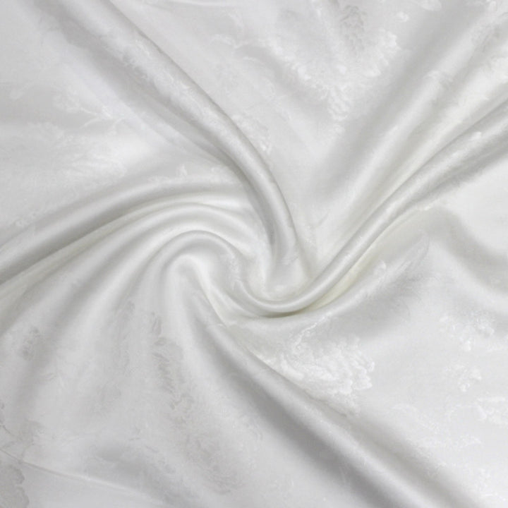 Pure Dyeable Satin Jacquard Fabrics