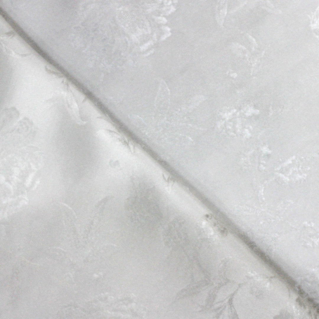Pure Dyeable Satin Jacquard Fabrics