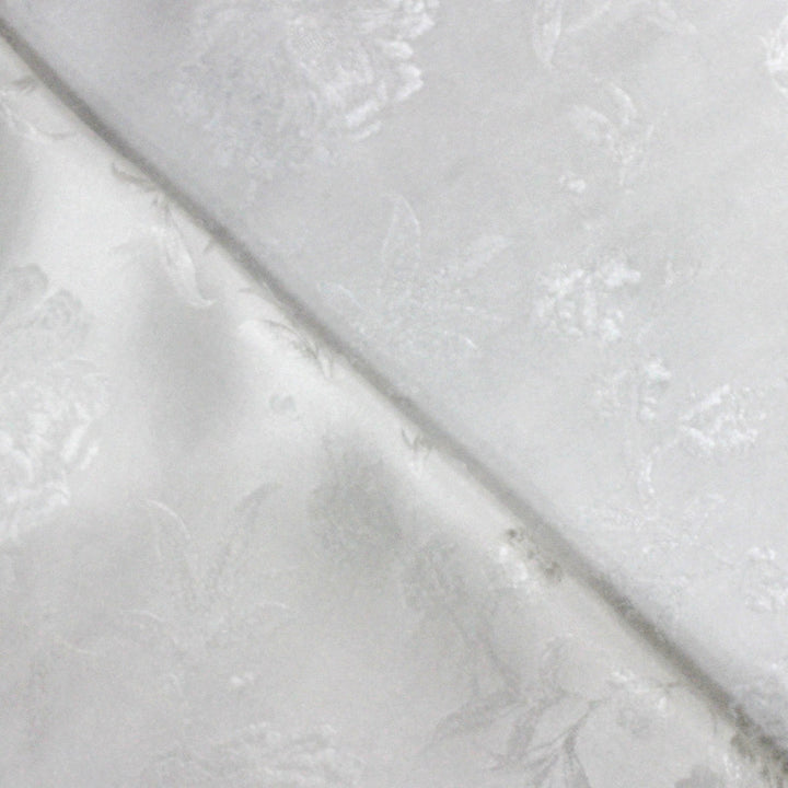 Pure Dyeable Satin Jacquard Fabrics