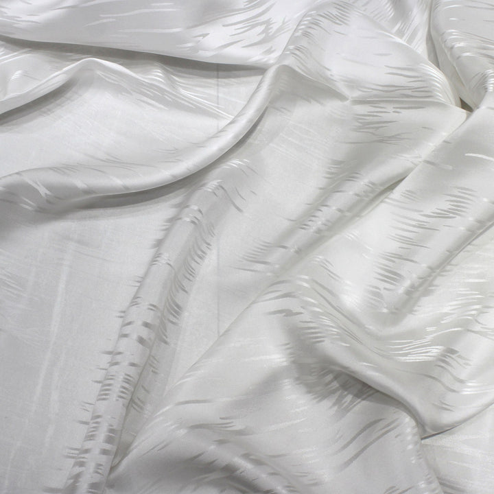Pure Dyeable Satin Jacquard Fabrics