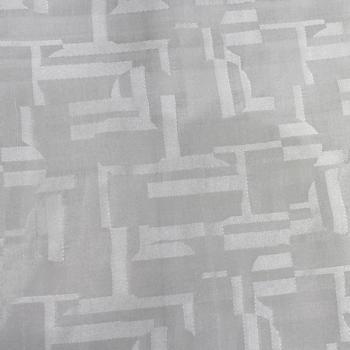 Pure Dyeable Dupion Jacquard Fabrics
