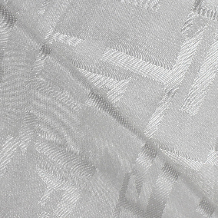 Pure Dyeable Dupion Jacquard Fabrics