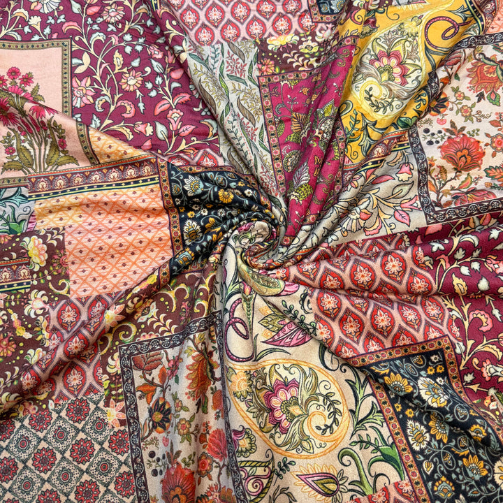 Velvet Digital Print Fabrics