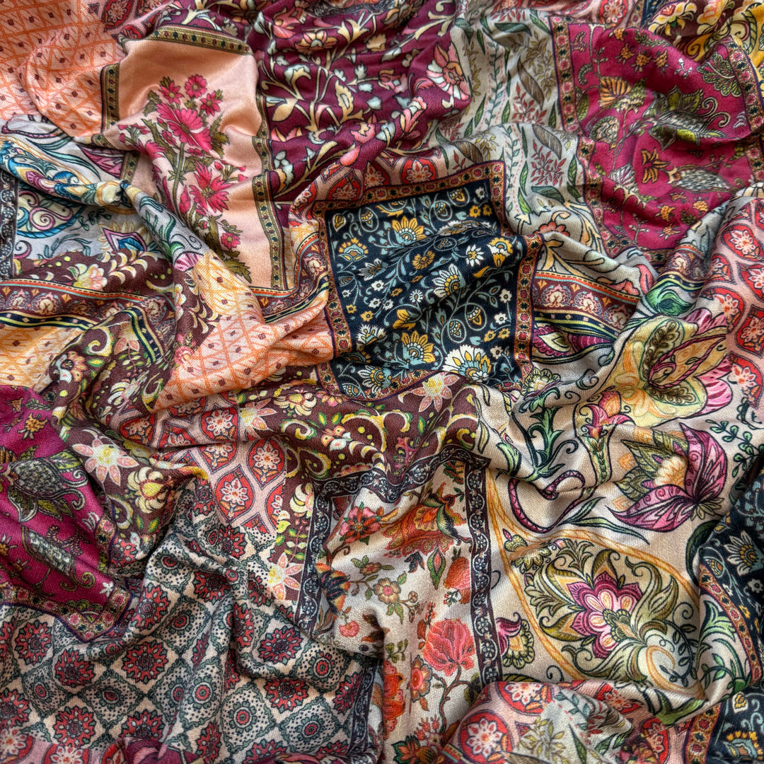 Velvet Digital Print Fabrics