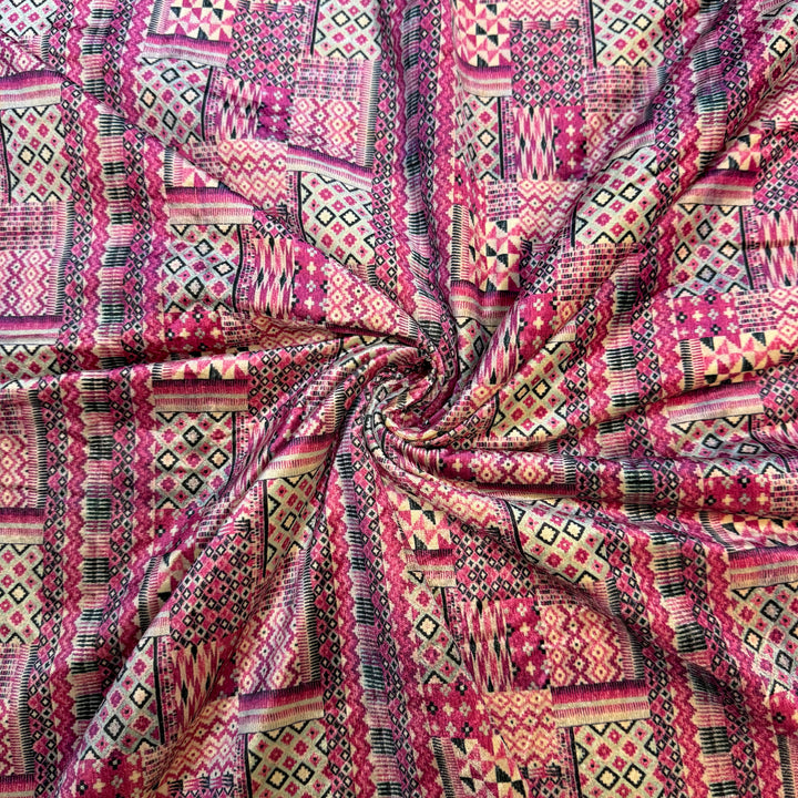 Velvet Digital Print Fabrics