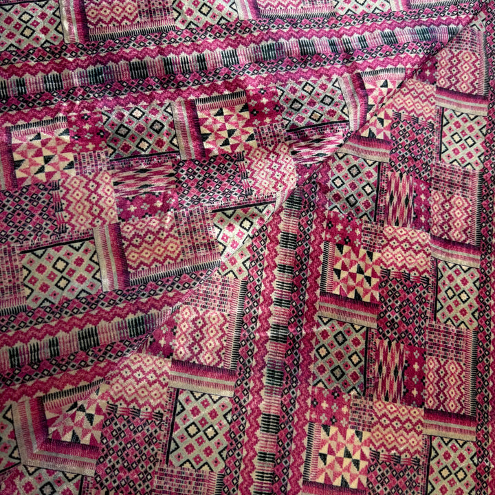 Velvet Digital Print Fabrics