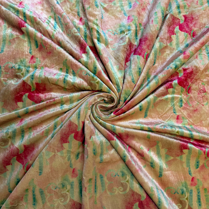 Velvet Digital Print Fabrics