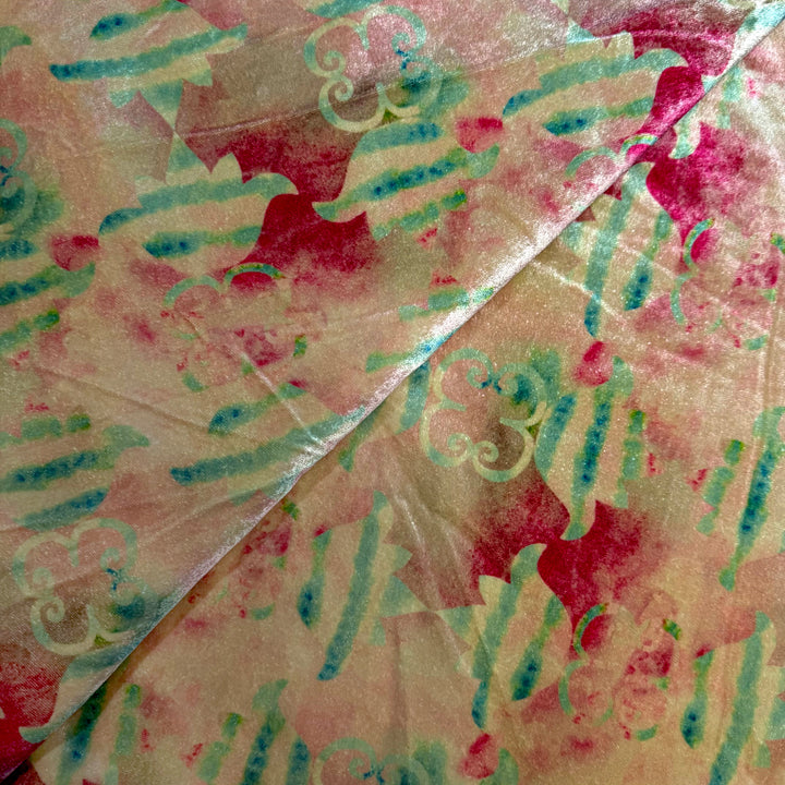 Velvet Digital Print Fabrics