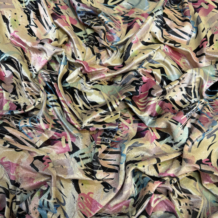 Velvet Digital Print Fabrics