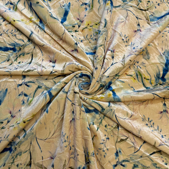 Velvet Digital Print Fabrics
