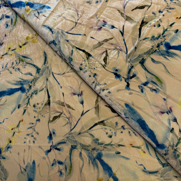Velvet Digital Print Fabrics