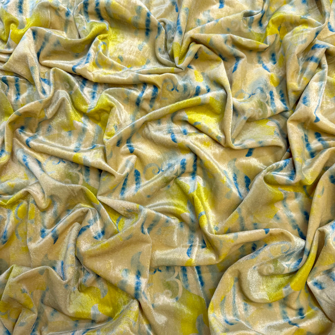 Velvet Digital Print Fabrics